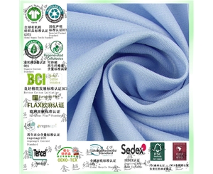 100*50全棉梭织布OEKO-TEX100%面料工厂大量现货零售价可提供OEKO证书认证