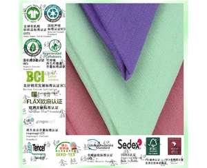 全棉竹节布精梳人棉经纬竹节布可订织订染面料服装家纺窗帘等等